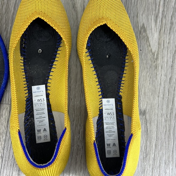 Rothy’s Marigold Yellow Point Flats - Picture 8 of 10